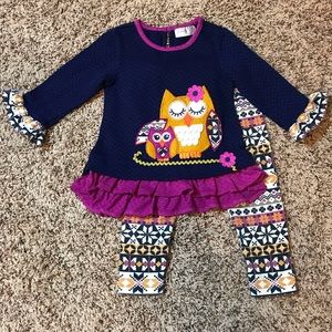 **SOLD**🦉GUC 2T Emily Rose Owl Outfit 🦉